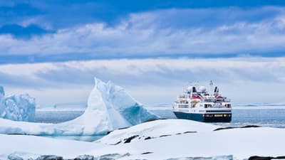 Antarctic expedition routes and itineraries
