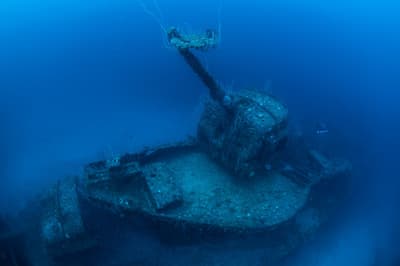 Visit the legendary nuclear ghost fleet, Bikini Atoll Image