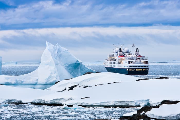 Antarctic expedition routes and itineraries