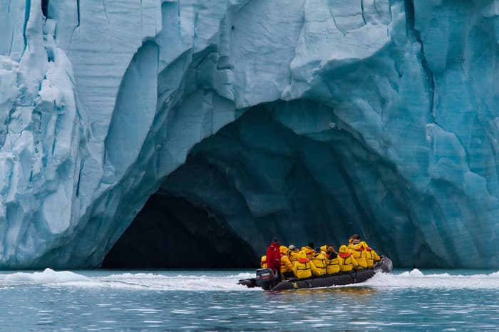 Arctic expedition cruise routes and itineraries