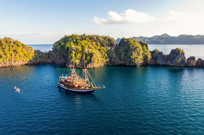 Liveaboard itineraries in Raja Ampat