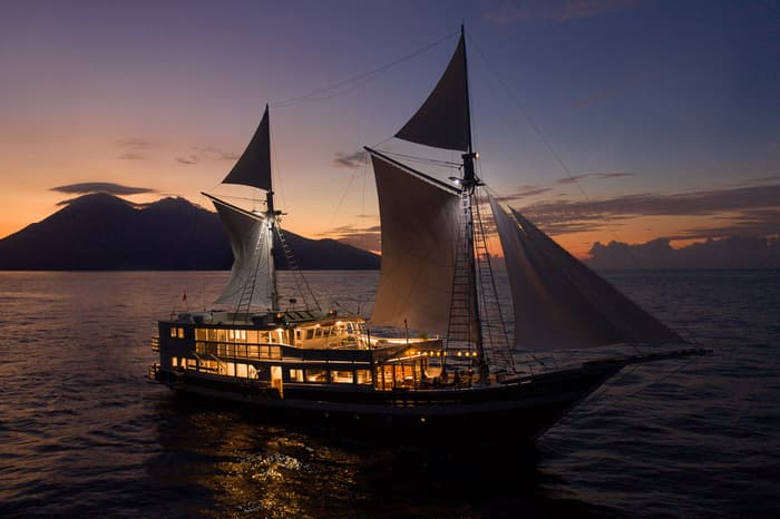 The ultimate luxury charter yachts in Indonesia