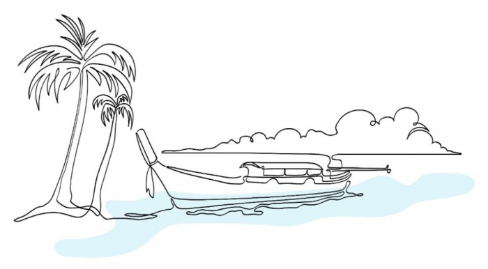Diving To Dream About Illustration
