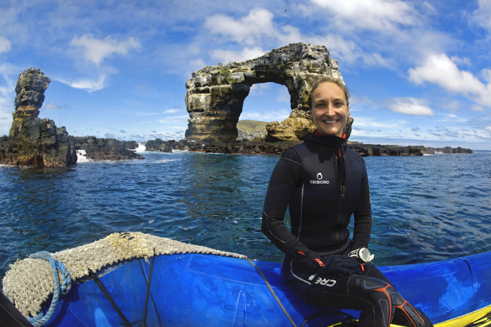 Galapagos Shark Diving Interview Jenny Waack Profile