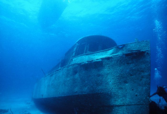James Bond Ship Wreck Bahamas
