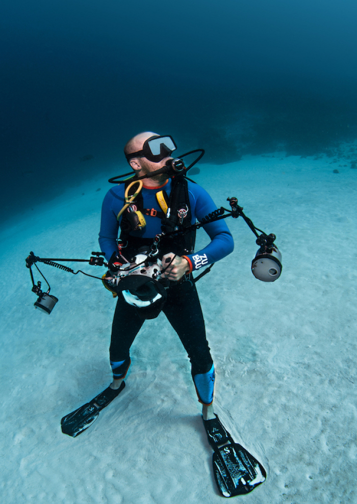 Adam Broadbent Profile Underwater