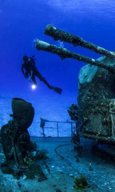 Cayman Brac Little Cayman Scuba Diving Portrait