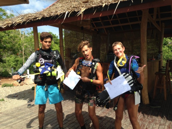 Indo Ocean Project Bira Interns Diving