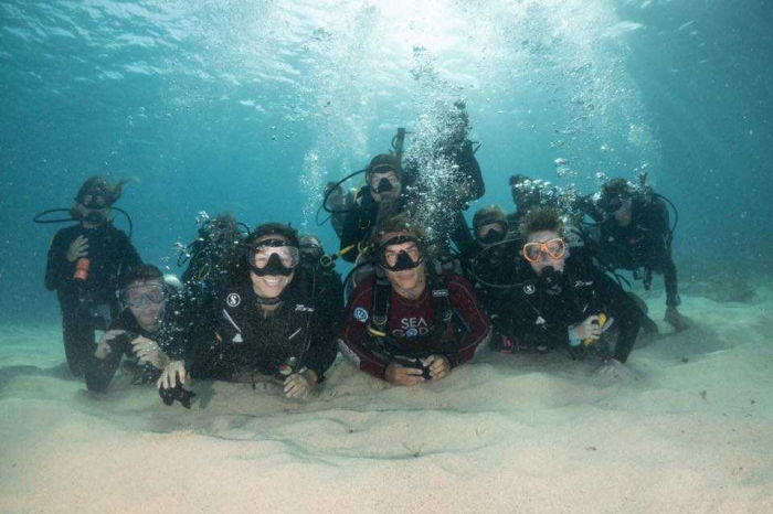 Indo Ocean Project Penida - Divemasters in training