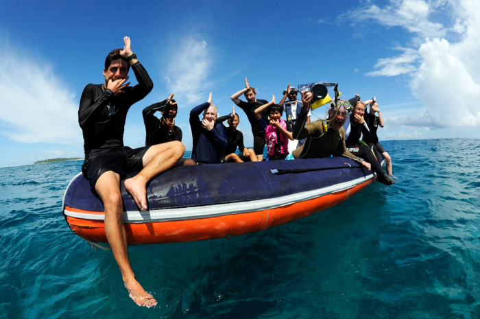 Manta Expedition Snorkel Team