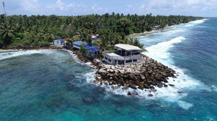 Fuvahmulah Dive School Aerial
