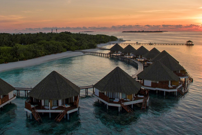 Adaaran Prestige Water Villas Aerial