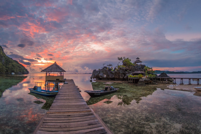 Sangat Island Sunset