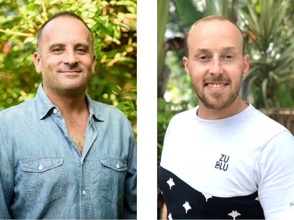 ZuBlu co-founders, Matthew Oldfield and Adam Broadbent