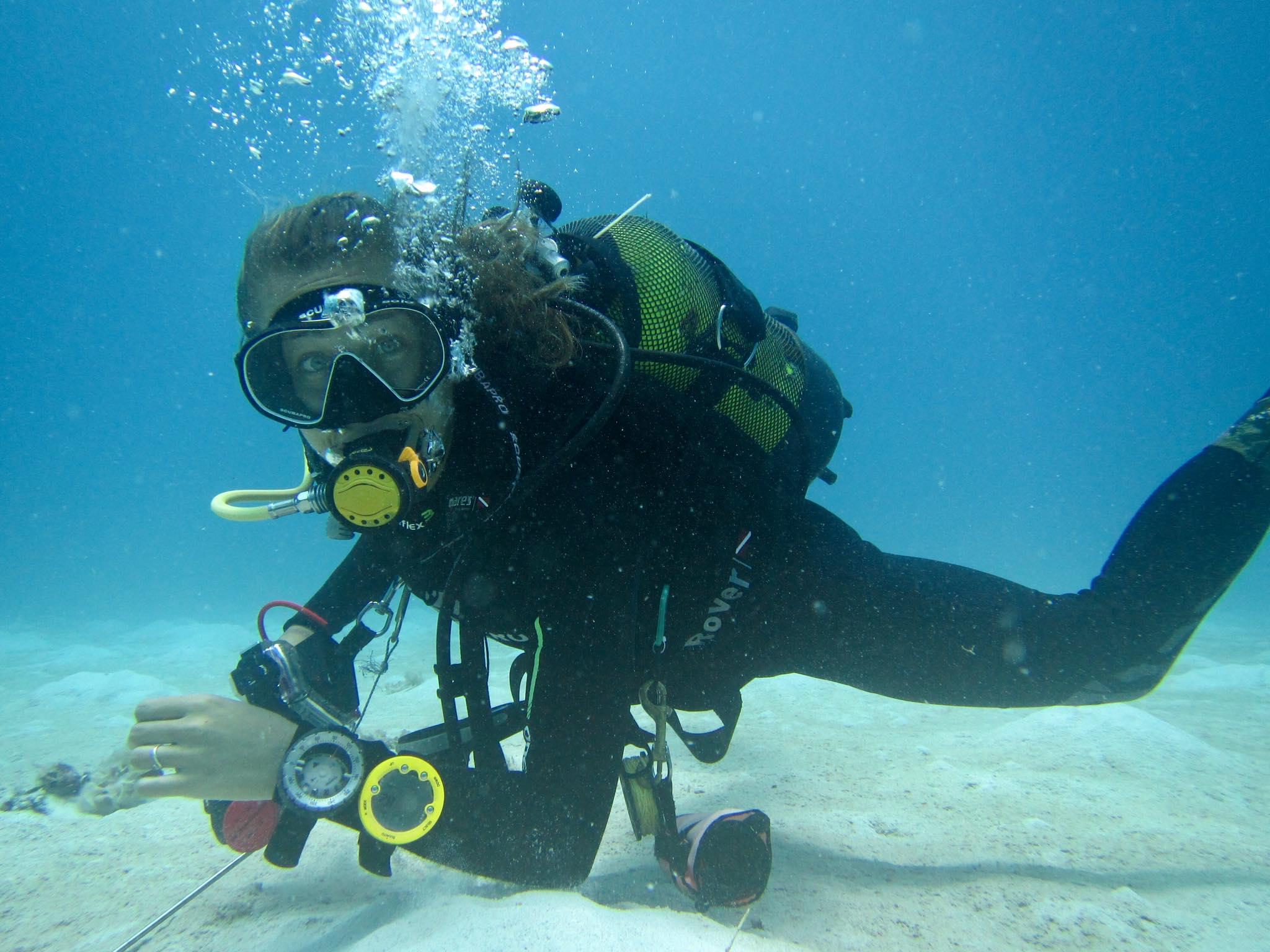 Elle Haskin, co-founder of Daughters of the Deep