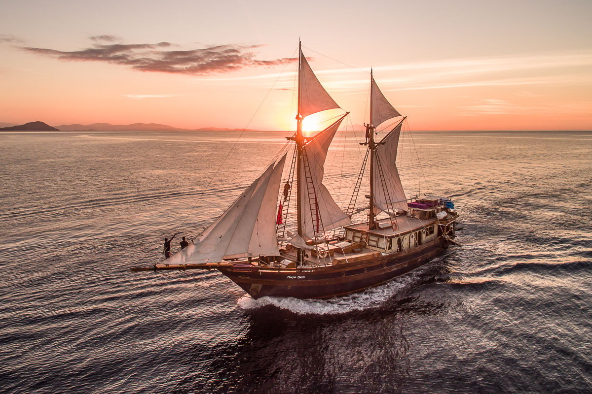 Carpe Diem liveaboard in Komodo, Indonesia