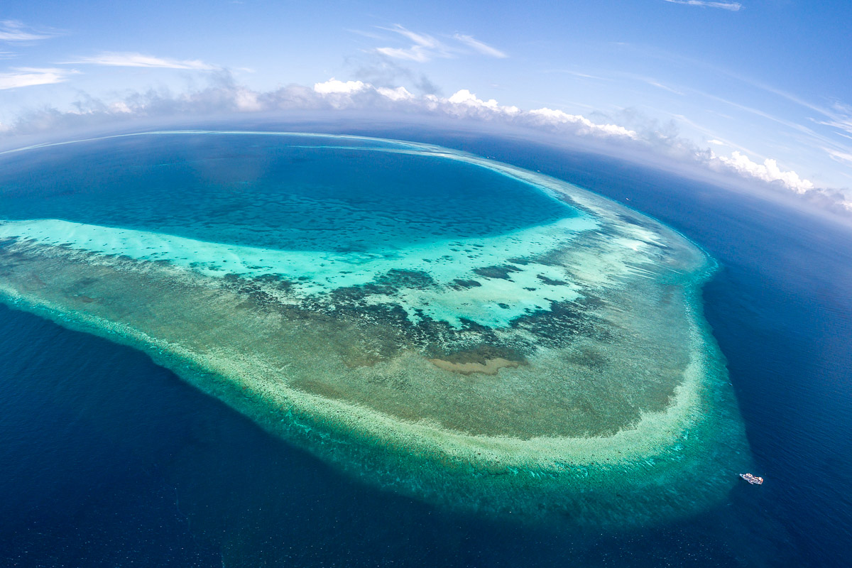 One of Tubbataha's remote atolls