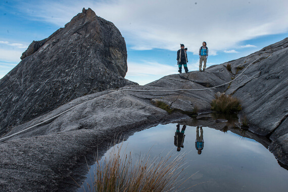 Sabah's Mount Kinabalu offers spectacular views