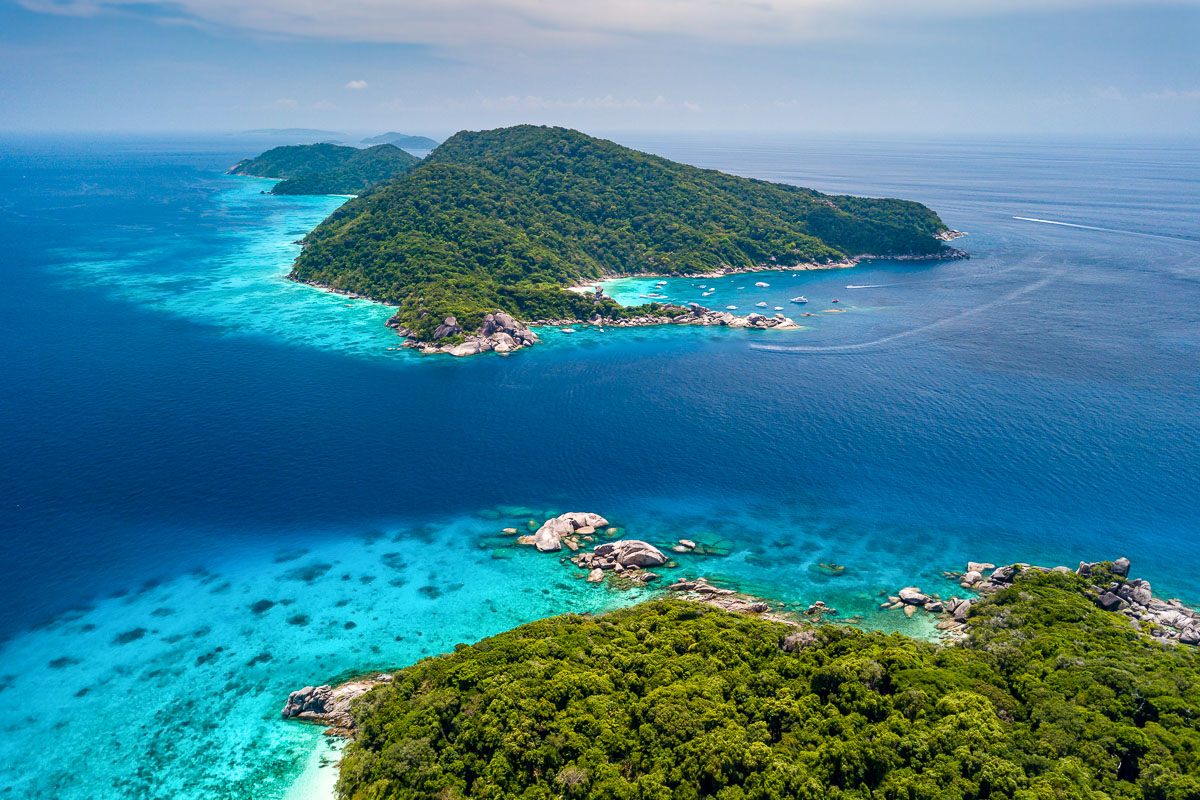 The stunning Similan Islands are perfect for a liveaboard dive adventure