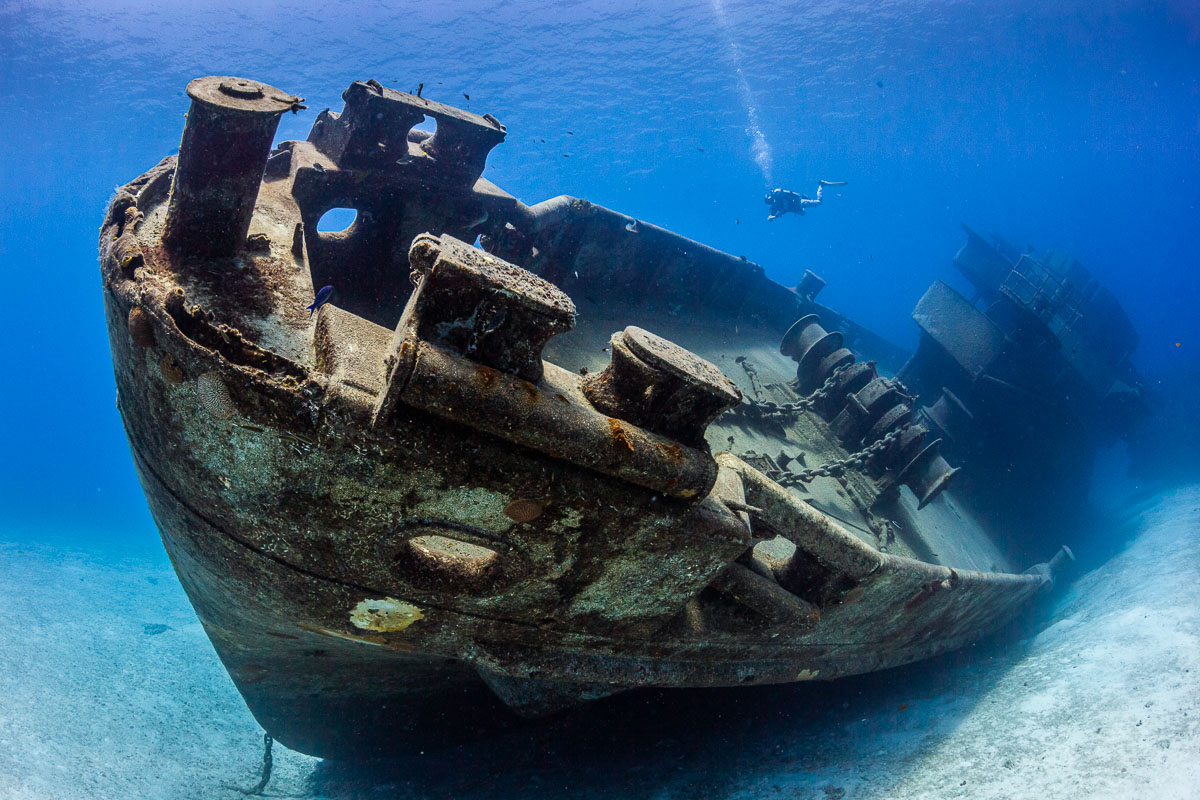 The Kittiwake in Grand Cayman is one the Caribbean's best wreck dives