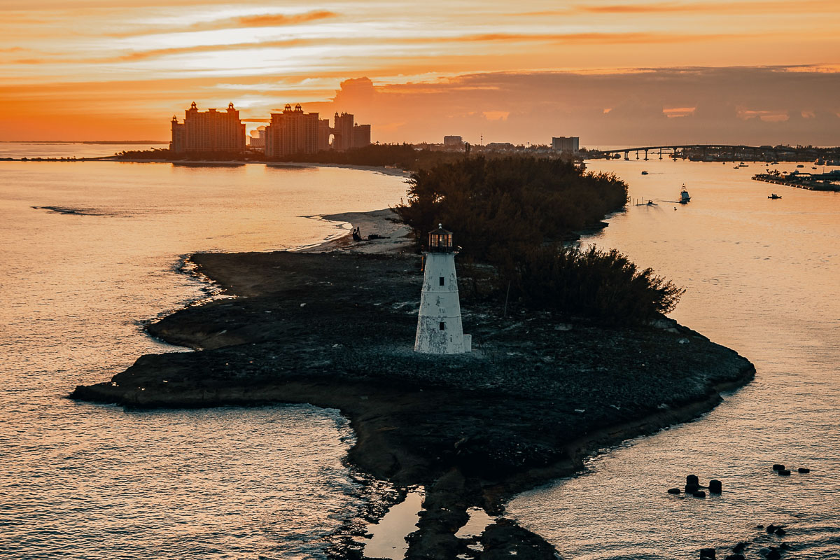 Nassau New Providence Diving Sunset