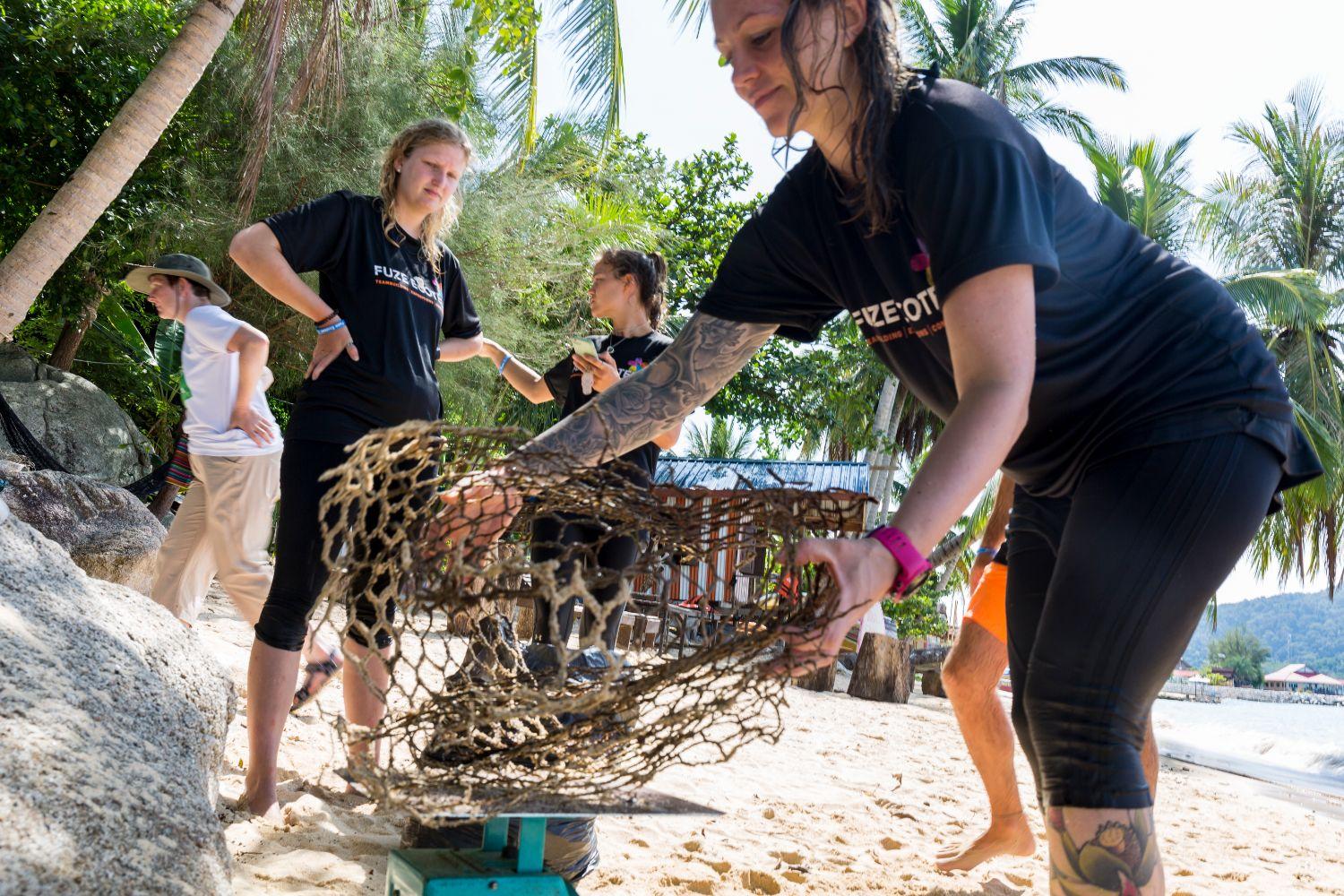 Beach Clean Up Perhentian