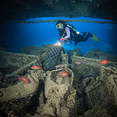 Explore the SS Thistlegorm Wreck Image