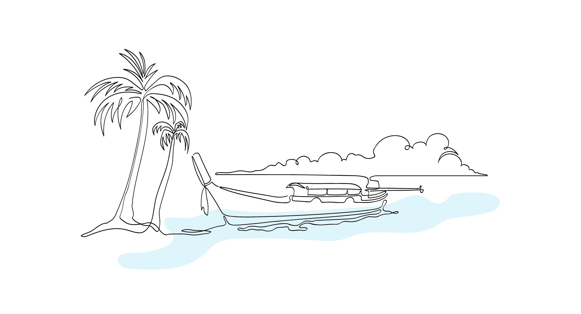 Zublu Illustrations Island Thailand