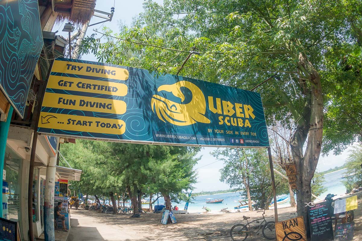 Uber Scuba Gili Trawangan Indonesia