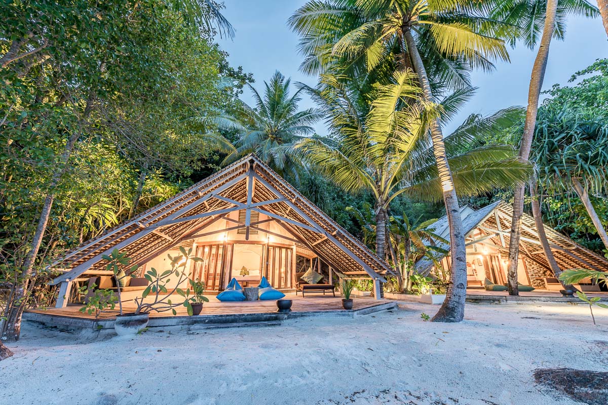 Beach villa at Misool Eco Resort, Raja Ampat
