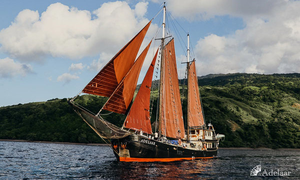 Adelaar offers extended liveaboard itineraries exploring Komodo and beyond