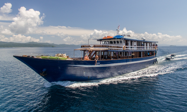 Ambai offers some of the most interesting and extended itineraries in Indonesia.