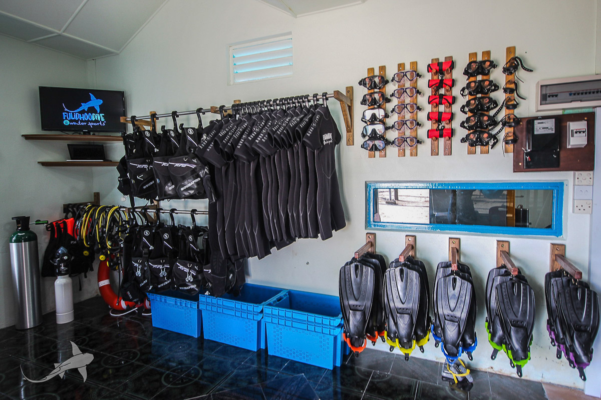 Vaavu Fulidhoo Dive Equipment