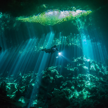 Try your hand at cavern and cave diving in Tulum Image