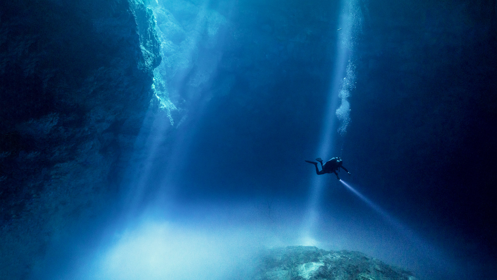 Cenote diving in Mexico's Yucatan Peninsula