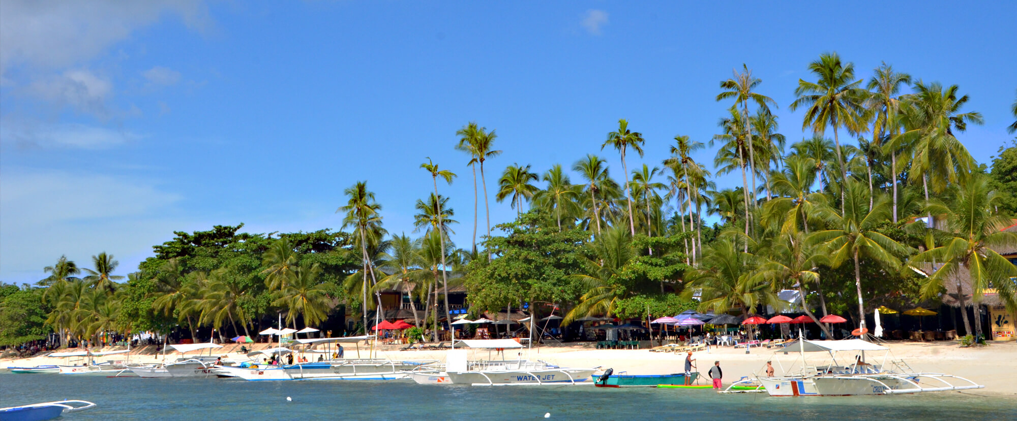 Alona Beach, Philippines, is renowned for its nightlife and activities