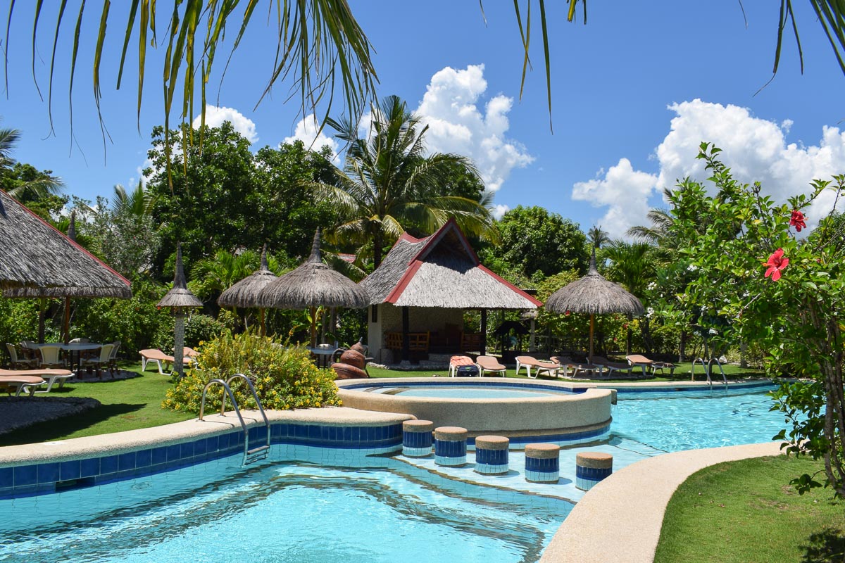 Dolphin House resort, Moalboal, Philippines