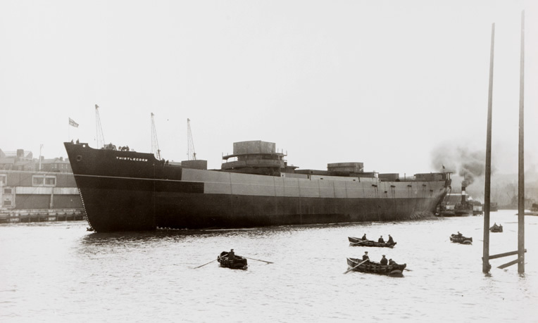 The SS Thistlegorm before it became on of the world's best wreck dives
