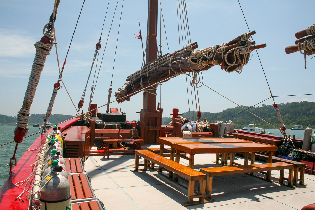 The Junk Liveaboard Thailand 7