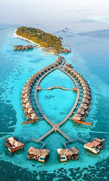 Maldives Resort Portrait